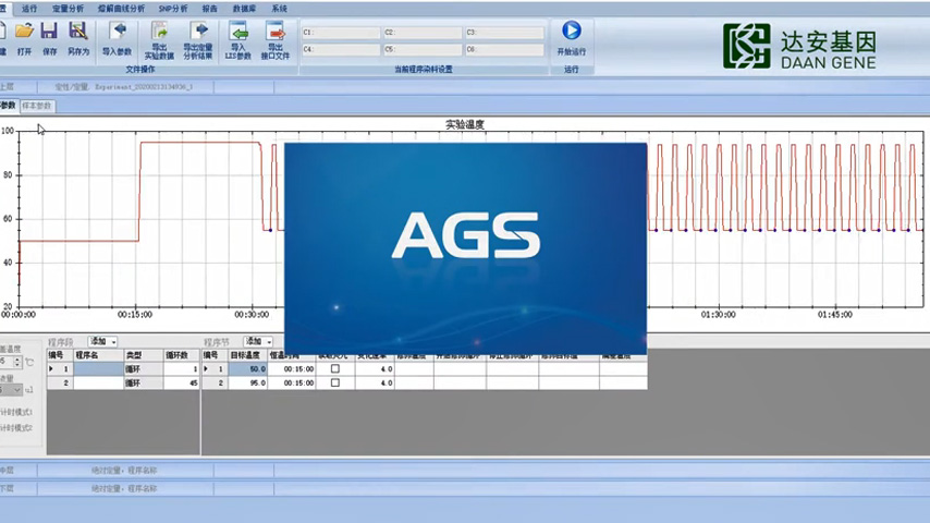 Experiment Operation of AGS 4800: 2019-nCoV Software Version